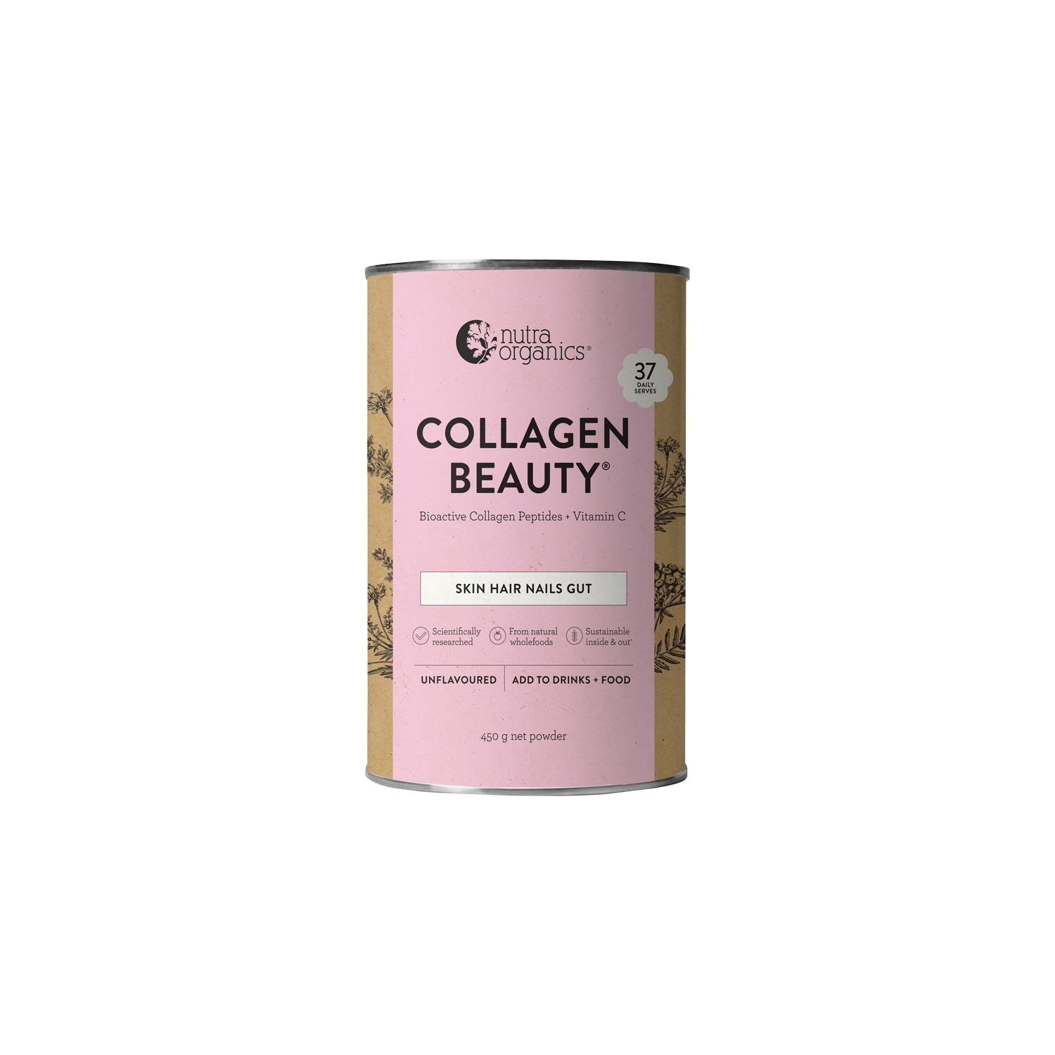 Nutra Naturals Collagen Beauty Unflavoured 450g