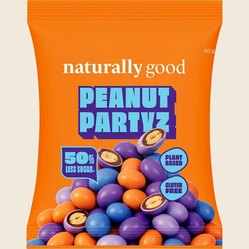 Naturally Good Peanut Partyz 50g