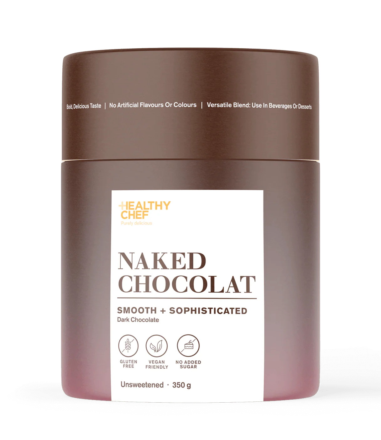 The Healthy Chef Naked Chocolat Dark 350g