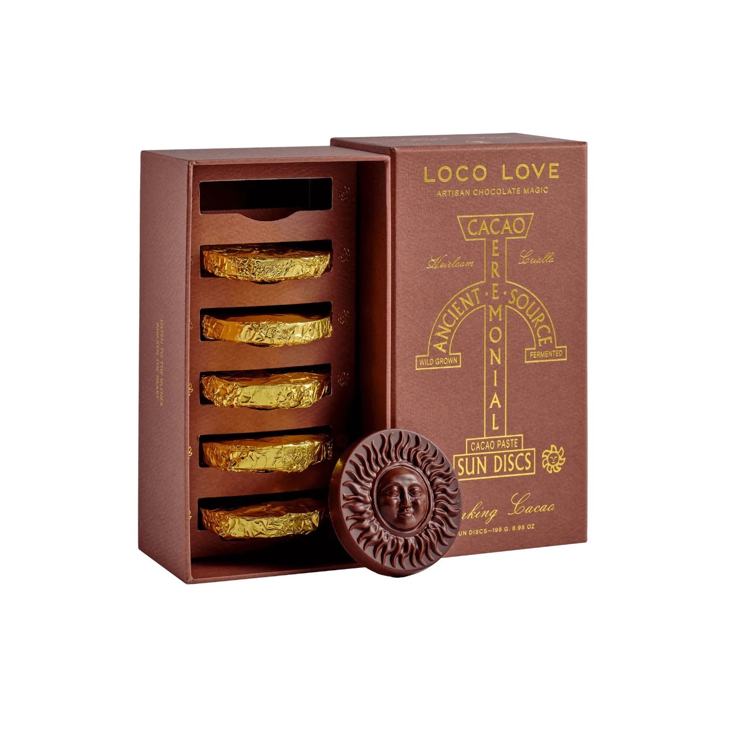 Loco Love Sun Discs Drinking Cacao