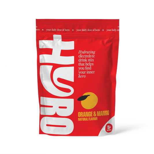 HYRO Electrolyte Sachets Orange Mango 15 x 4g