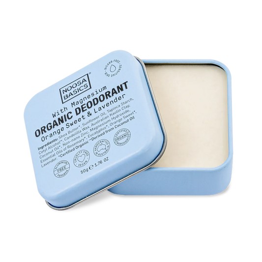 Noosa Basics Deodorant Tin Sweet Orange and Lavender 50g
