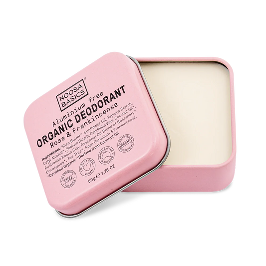 Noosa Basics Deodorant Tin Rose & Frankincense 50g