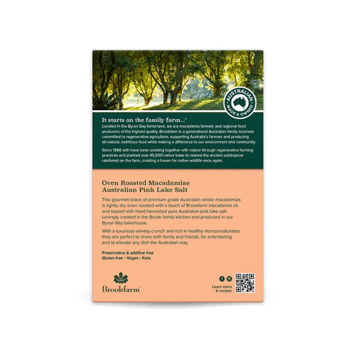 Brookfarm Oven Roasted Macadamias 100g