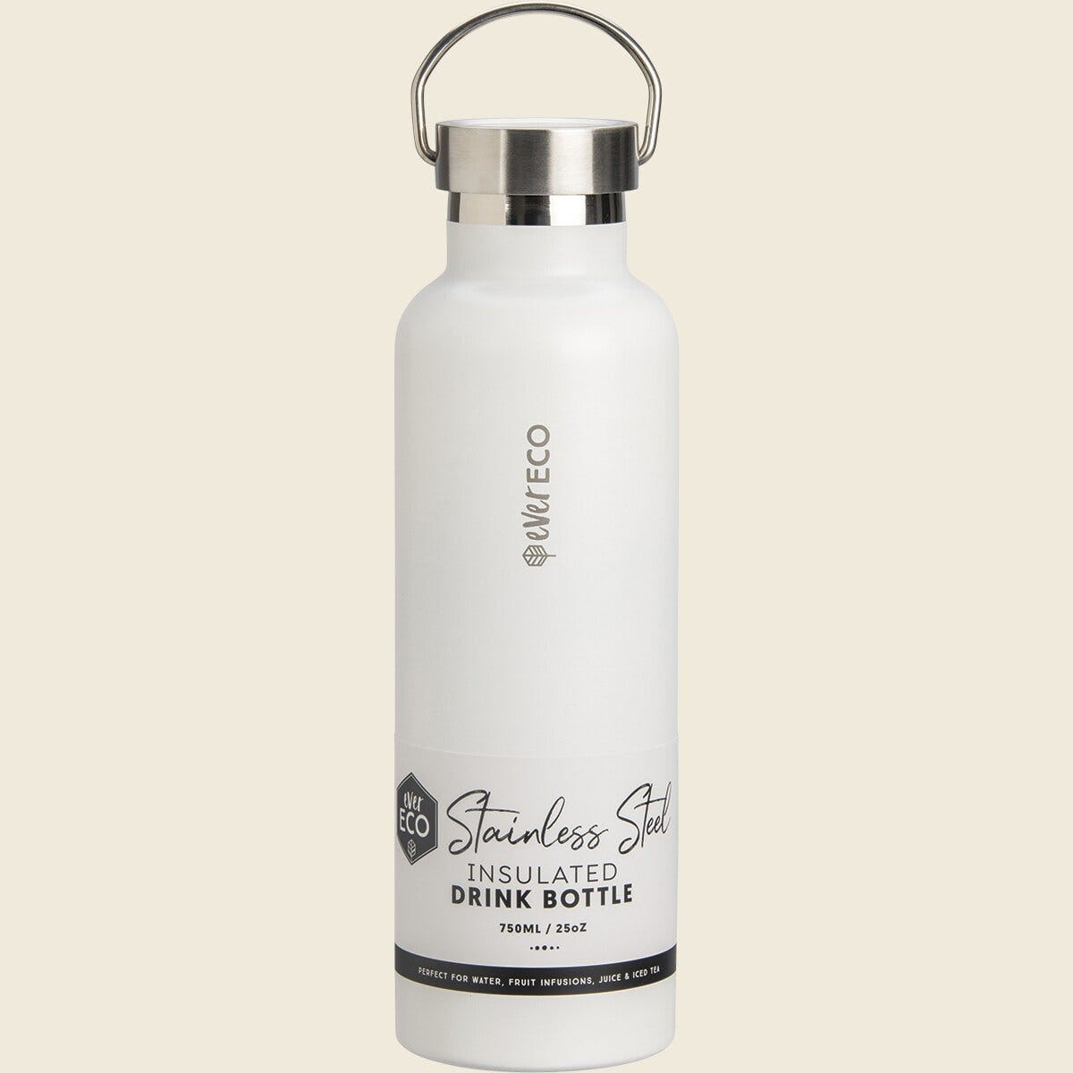 Ever Eco Insulated Stainless Steel Bottle Cloud 750ml