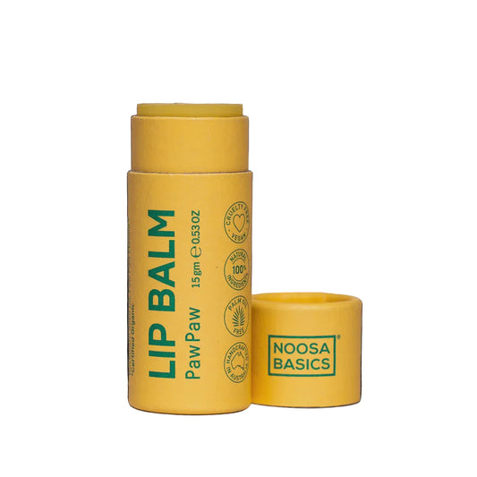 Noosa Basics Organic Lip Balm Paw Paw 15g