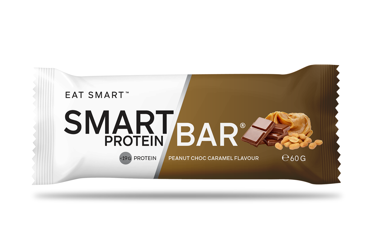 Smart Protein Bar Peanut Choc Caramel 60g front pack