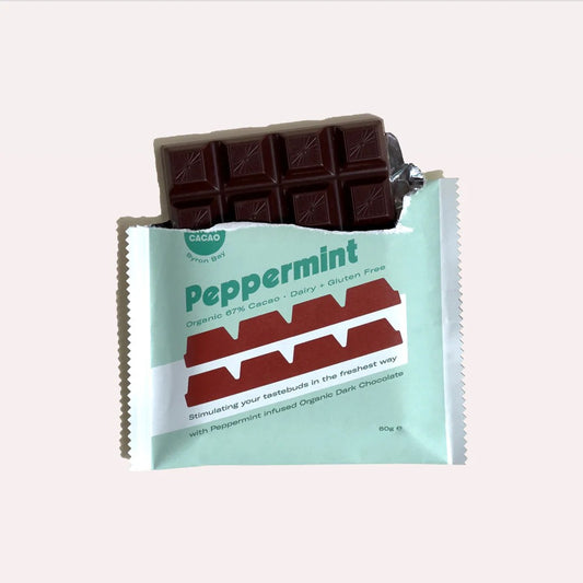 Chow Cacao Peppermint Block 60g