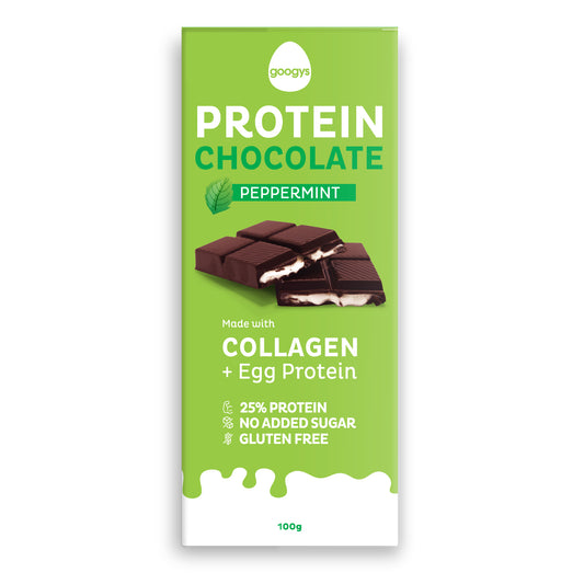Googys Peppermint Protein Chocolate 100g