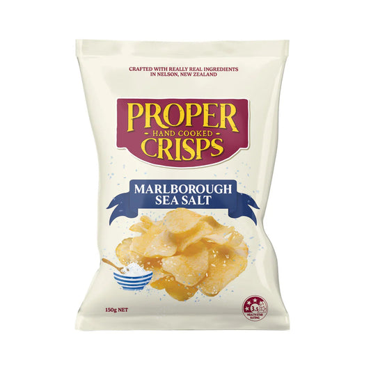 Proper Crisps Marlborough Salt 150g