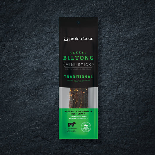 Protea Foods Biltong Mini Stick Traditional 30g