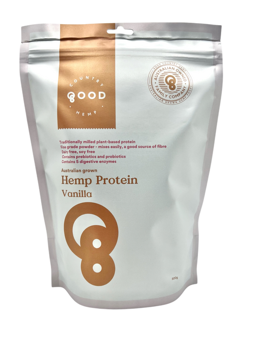 Good Country Hemp Protein Powder Vanilla 500g