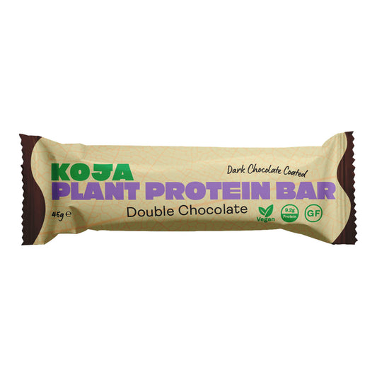 KOJA Health Plant Protein Bar Double Choc 45g