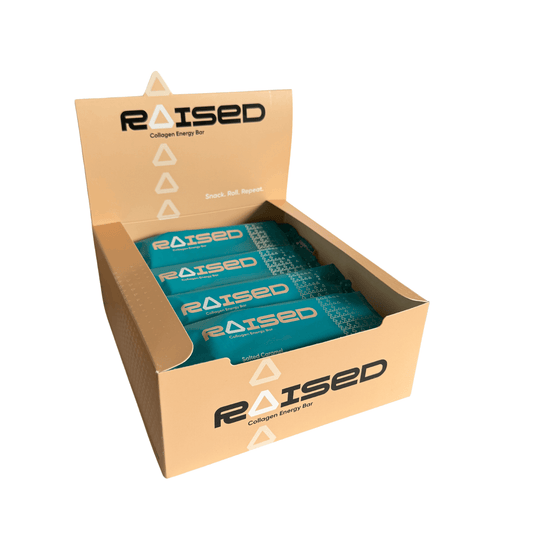 Raised Salted Caramel Collagen Energy Bar