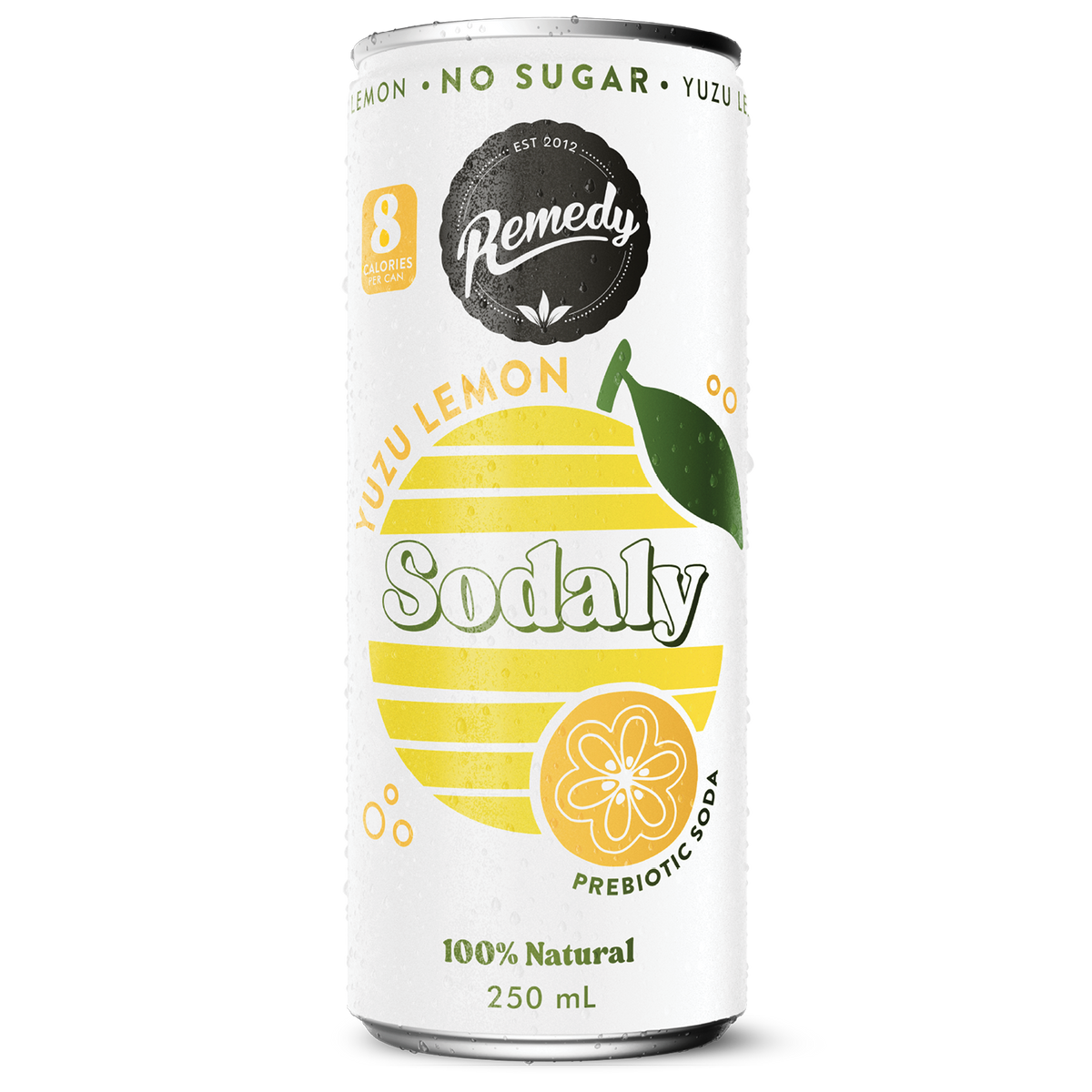 Remedy Sodaly Yuzu Lemon 250ml can