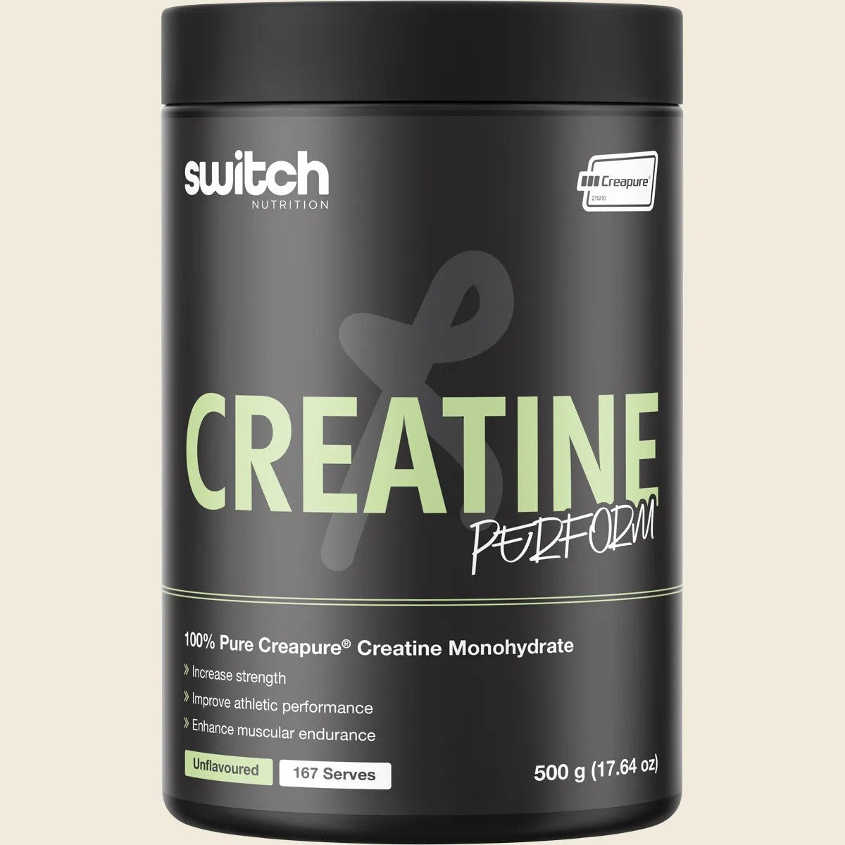 Switch Nutrition Creatine Perform 100% Pure Creapure 500g