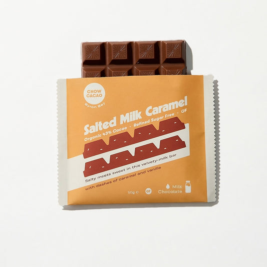 Chow Cacao Salted Milk Caramel Block 60g
