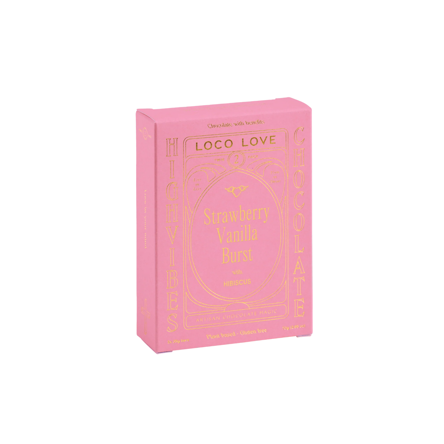 Loco Love Twin Pack Strawberry Vanilla Burst 70g