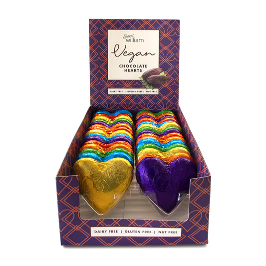 Sweet William Vegan Chocolate Heart 30g