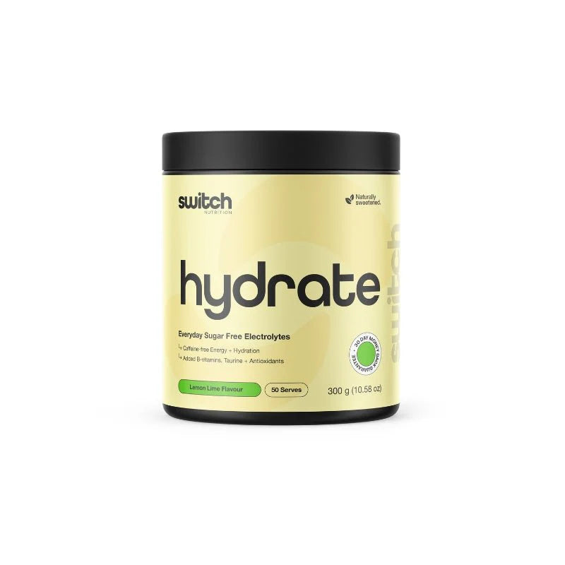 Switch Nutrition Hydrate Electrolyte & Rehydration Lemon Lime 300g