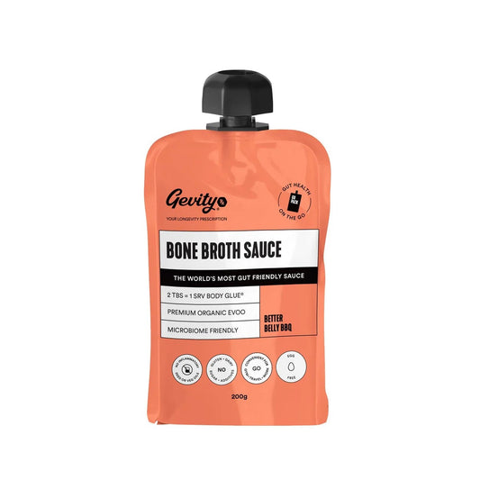 Gevity Rx Bone Broth Better Belly BBQ Pouch 200ml