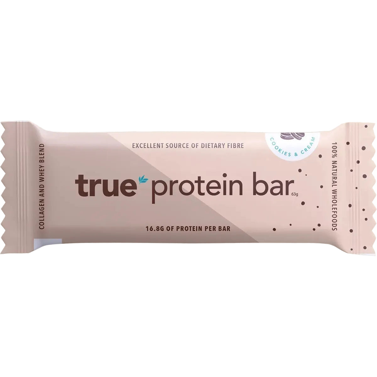 True Protein Protein Bar Cookies & Cream 63g