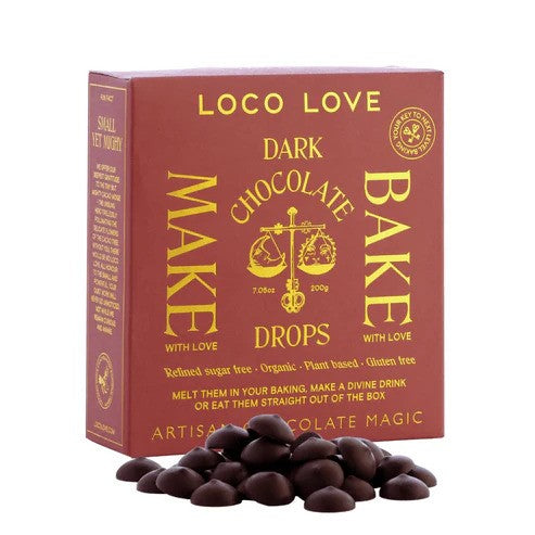 Loco Love Dark Chocolate Drops 200g