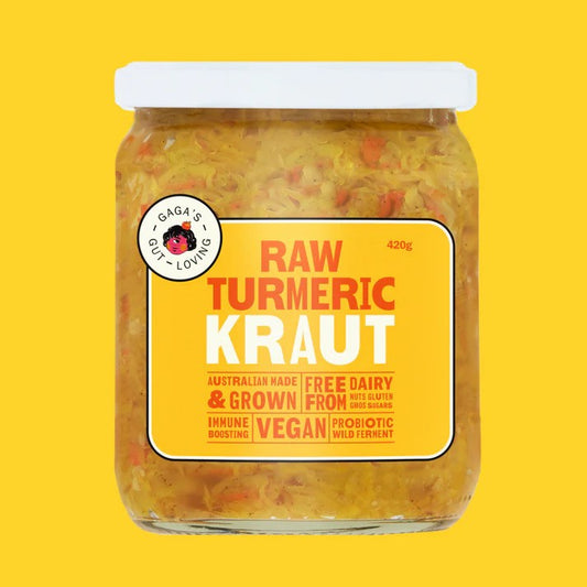 Gaga's Raw Turmeric Kraut 420g