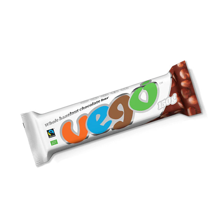 Vego Whole Hazelnut Chocolate Bar 150g