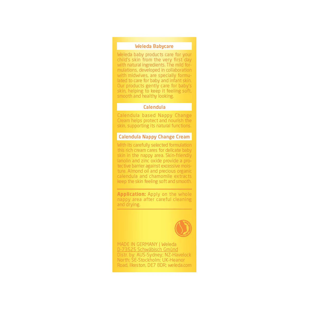 Weleda Baby Nappy Change Cream Calendula 75ml