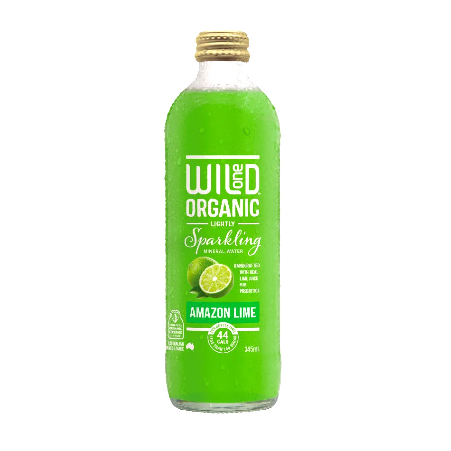 Wild One Sparkling Water Amazon Lime 345ml