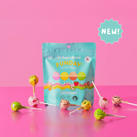 Funday Natural Sweets Lollipops Share Bag