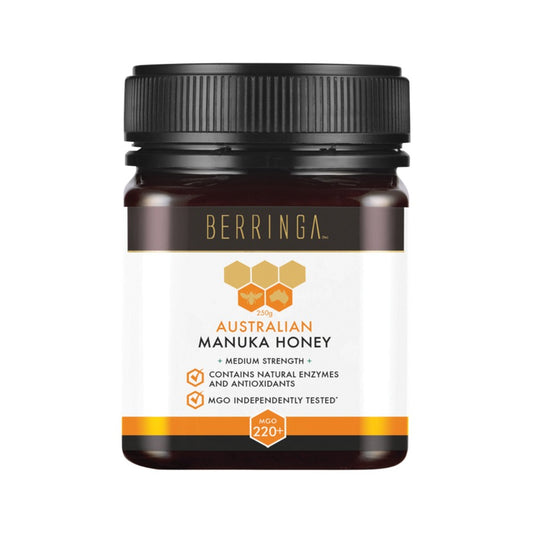 Berringa Australian Manuka Honey MGO 220+ 250g