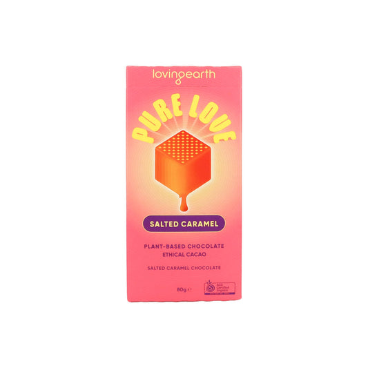 Loving Earth Salted Caramel Chocolate 80g