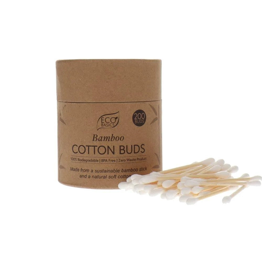 White Magic Eco Basics Bamboo Cotton Buds 200 buds