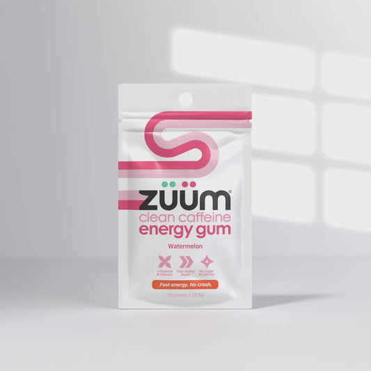 ZUUM Energy Gum Watermelon 10 pieces