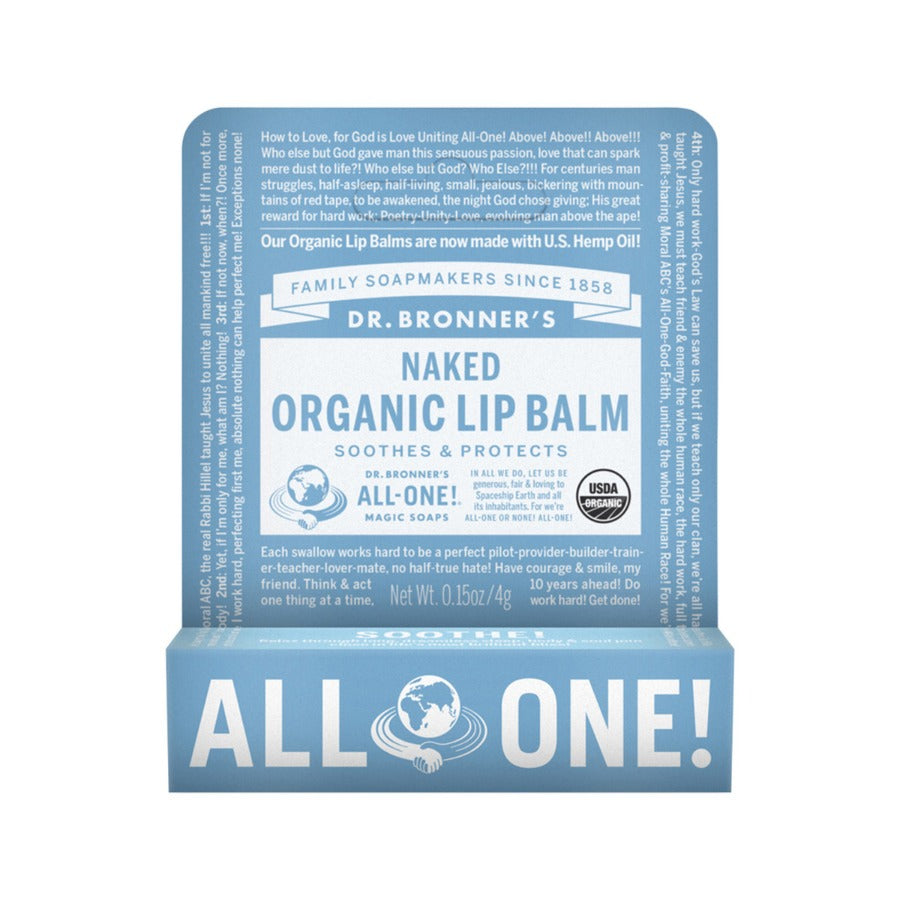 Dr Bronner's Lip Balm Naked