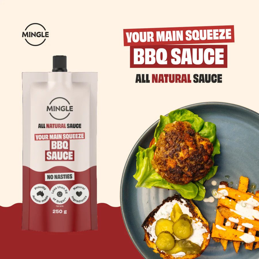 Mingle Tangy BBQ Sauce 250g