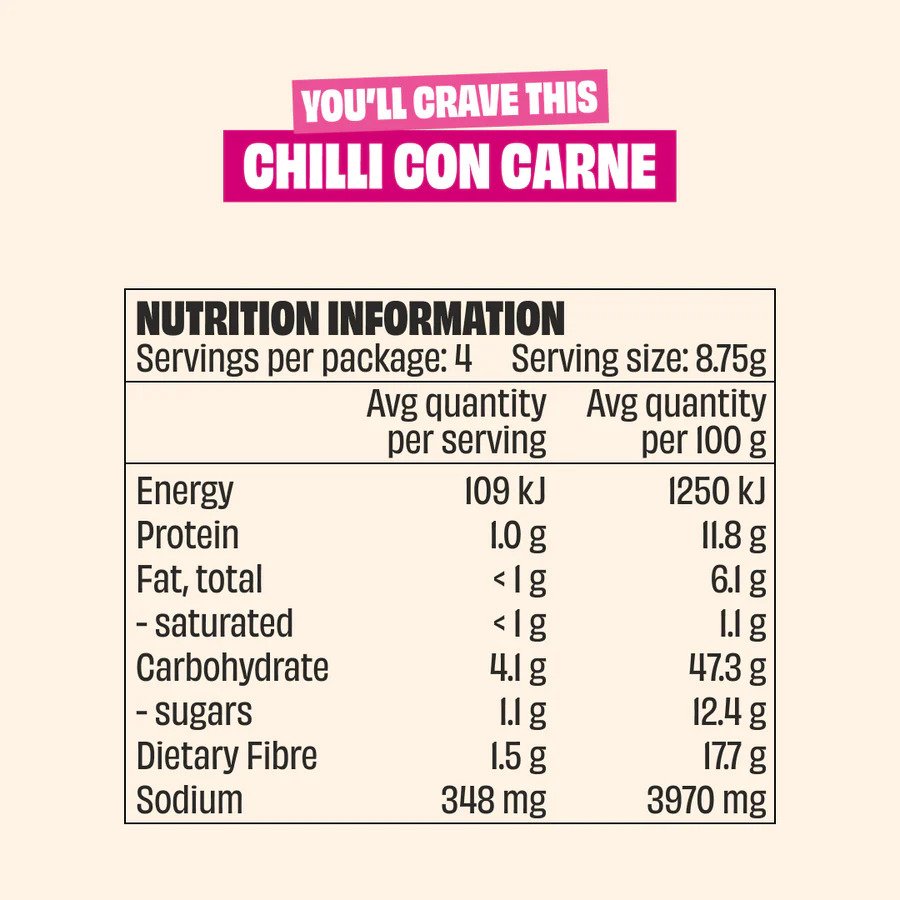 Mingle Sachet Chilli Con Carne 35g