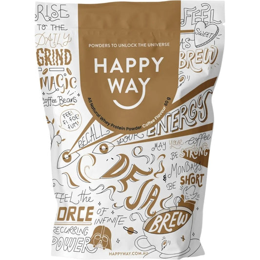 Happy Way MINI Whey Protein Powder Coffee 60g