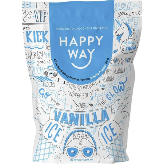 Happy Way MINI Whey Protein Powder Vanilla 60g