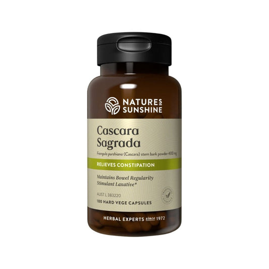 Nature's Sunshine Cascara Sagrada 400mg 100c