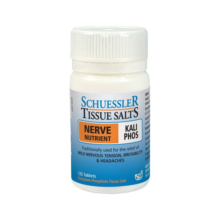 Martin & Pleasance Schuessler Tissue Salts Kali Phos (Nerve Nutrient) 125t