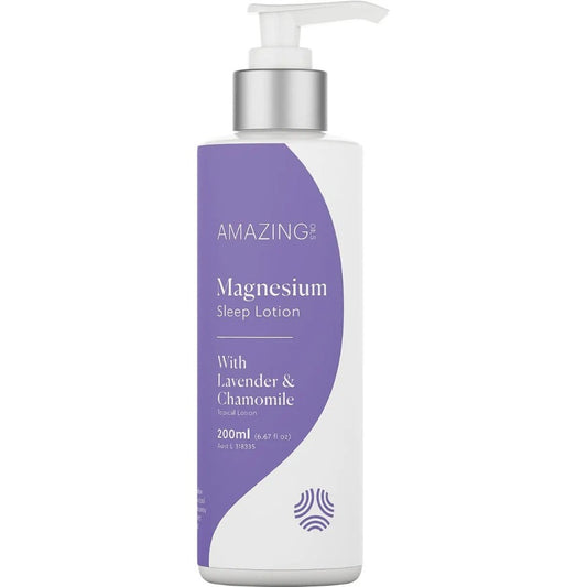 Amazing Oils Magnesium Sleep Lotion with Lavender & Chamomile 125ml