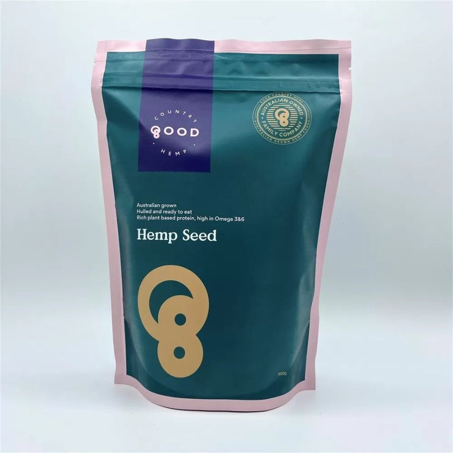 Good Country Hemp Hulled Hemp Seeds 500g