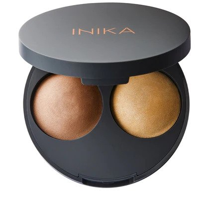 INIKA Organic Baked Contour Duo Almond