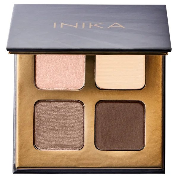 INIKA Organic Quad Eyeshadow Palette Wind