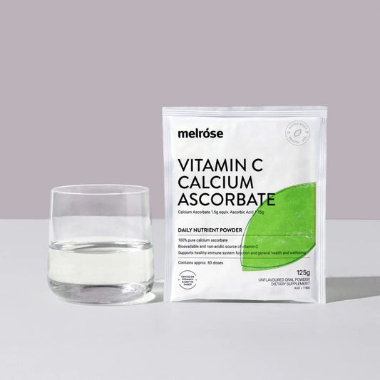 Melrose Vitamin C Calcium Ascorbate Oral Powder Sachet 125g
