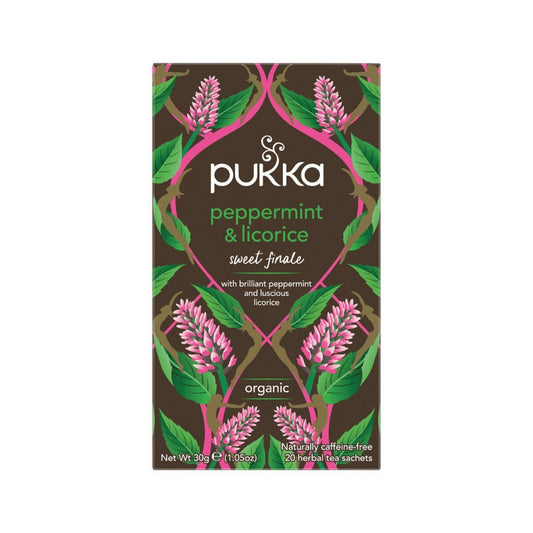Pukka Herbal Tea Peppermint & Licorice