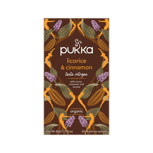 Pukka Herbal Tea Licorice & Cinnamon